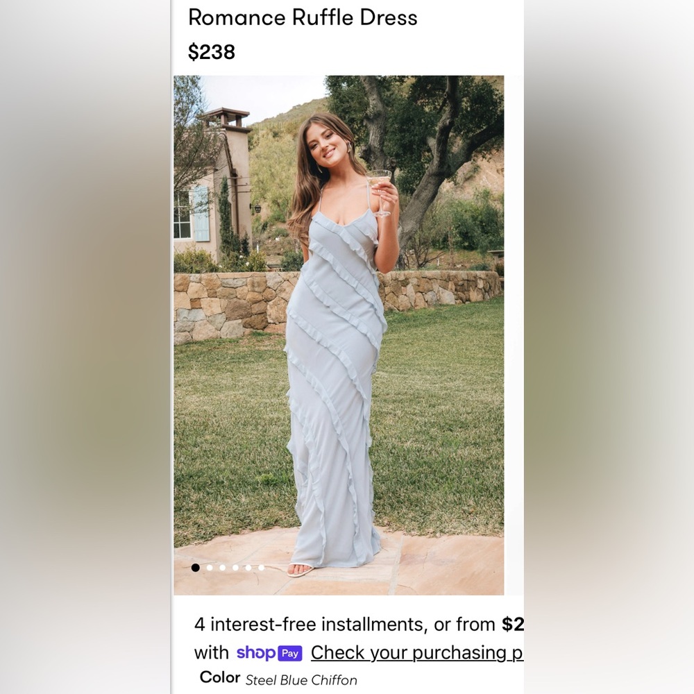 Show Me Your Mumu Romance Ruffle Dress